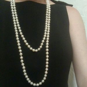 Worthington Long Pearl Necklace Strand